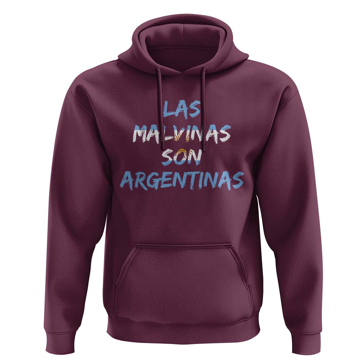 Patriotic Las Malvinas Son Argentinas Flag Hoodie Argentine Heritage Sun of May Argentina Sovereignty