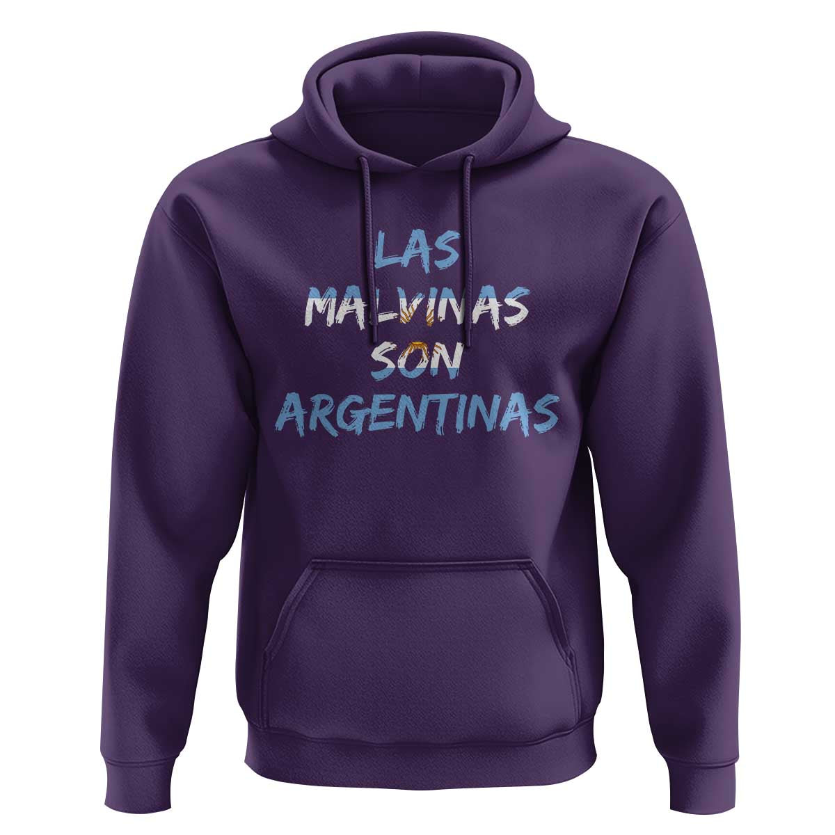 Patriotic Las Malvinas Son Argentinas Flag Hoodie Argentine Heritage Sun of May Argentina Sovereignty
