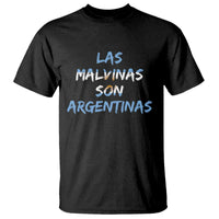 Patriotic Las Malvinas Son Argentinas Flag T Shirt Argentine Heritage Sun of May Argentina Sovereignty