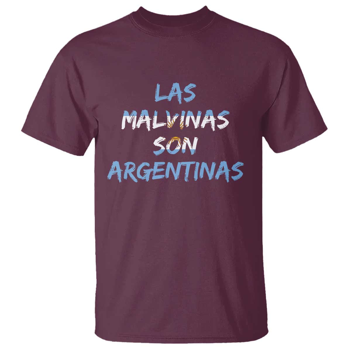 Patriotic Las Malvinas Son Argentinas Flag T Shirt Argentine Heritage Sun of May Argentina Sovereignty