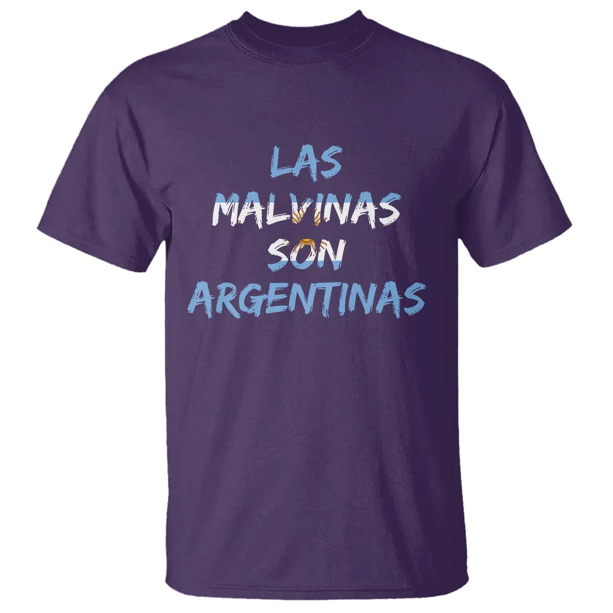 Patriotic Las Malvinas Son Argentinas Flag T Shirt Argentine Heritage Sun of May Argentina Sovereignty