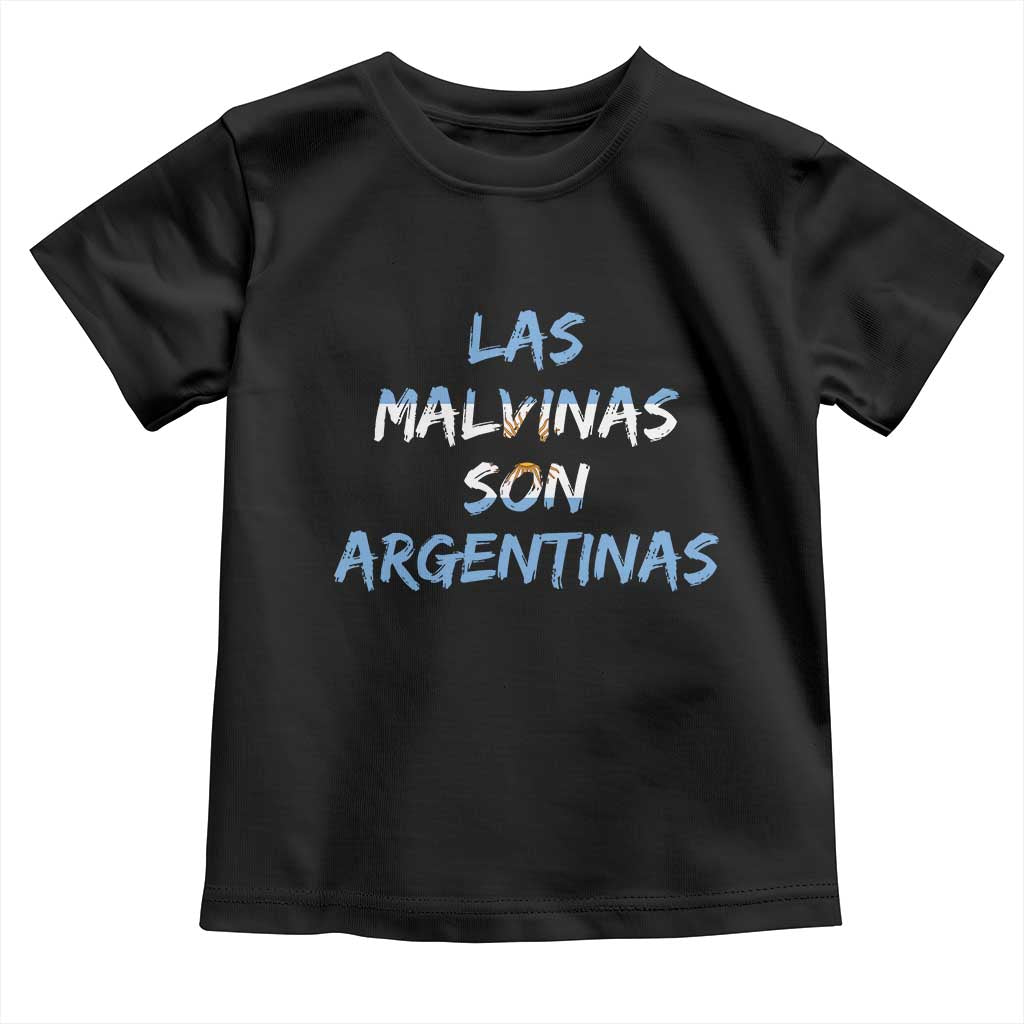 Patriotic Las Malvinas Son Argentinas Flag Toddler T Shirt Argentine Heritage Sun of May Argentina Sovereignty