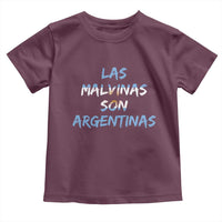 Patriotic Las Malvinas Son Argentinas Flag Toddler T Shirt Argentine Heritage Sun of May Argentina Sovereignty