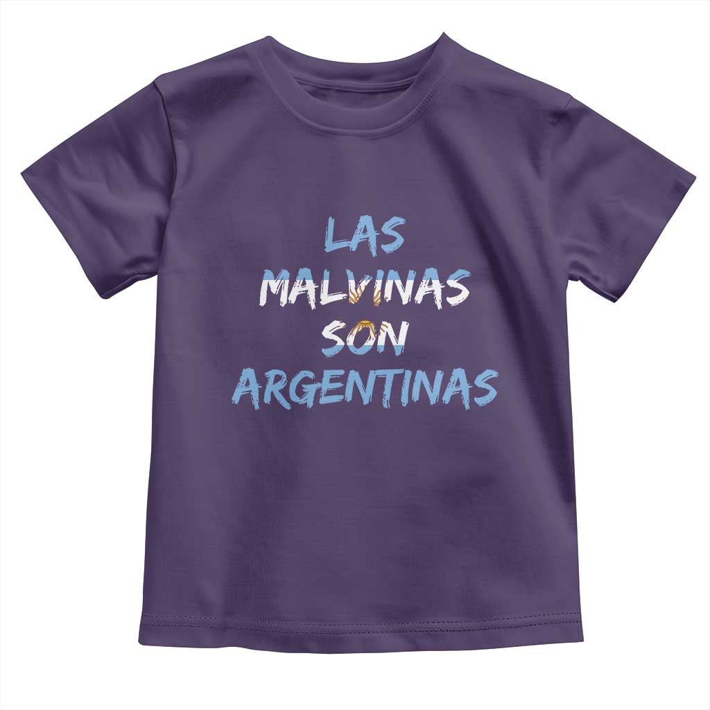 Patriotic Las Malvinas Son Argentinas Flag Toddler T Shirt Argentine Heritage Sun of May Argentina Sovereignty