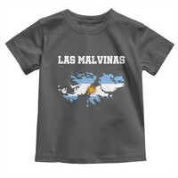 Las Malvinas Island Map Flag Graphic Toddler T Shirt Patriotic Sovereignty Argentine Heritage Sun of May Pride