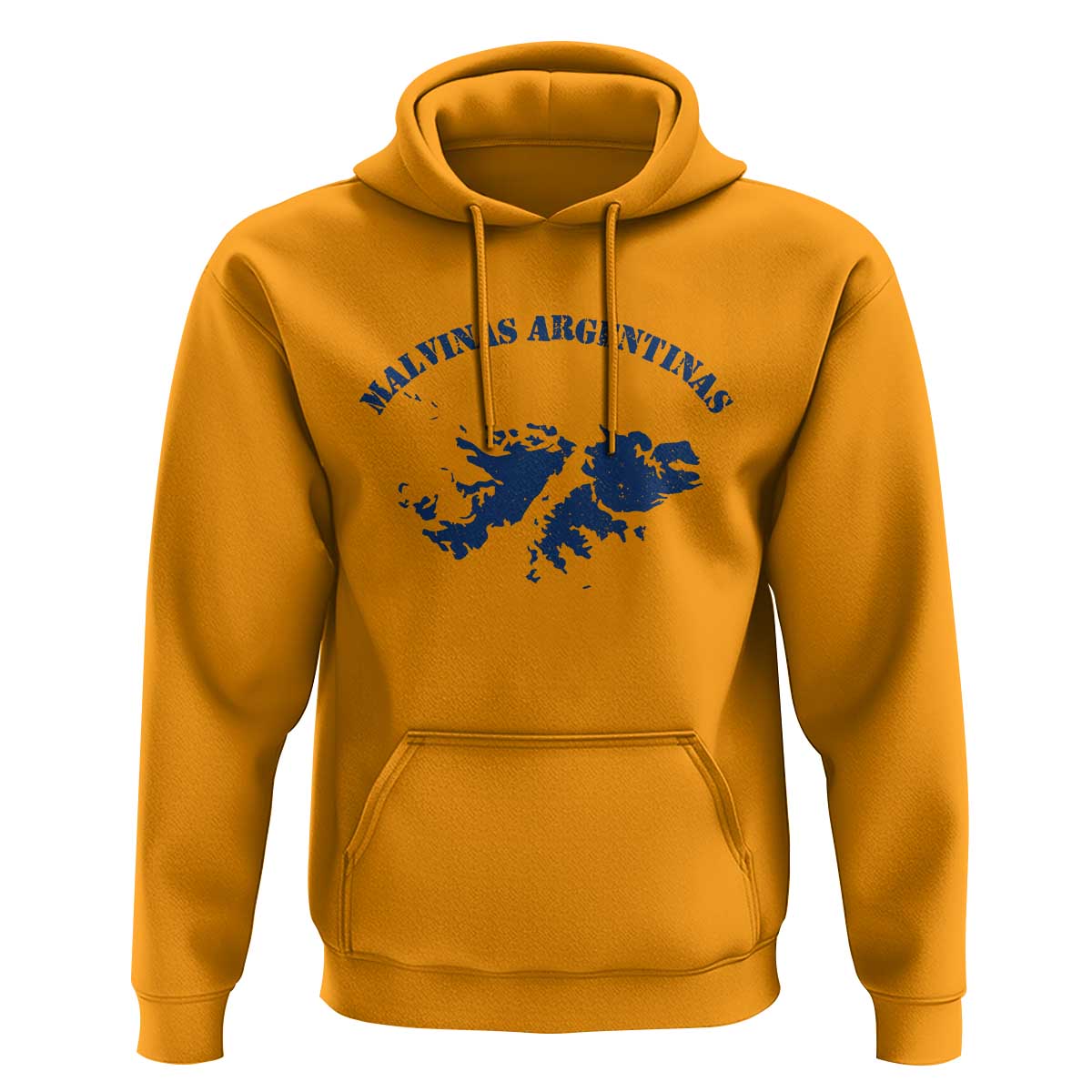 Retro Malvinas Argentinas Distressed Map Graphic Hoodie Argentine Island Sovereignty Heritage Pride