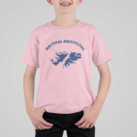 Retro Malvinas Argentinas Distressed Map Graphic T Shirt For Kid Argentine Island Sovereignty Heritage Pride