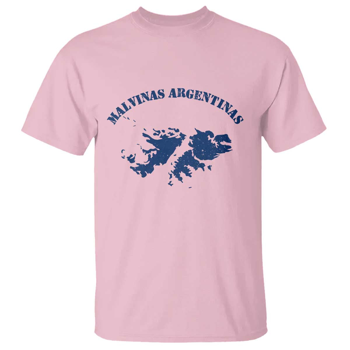 Retro Malvinas Argentinas Distressed Map Graphic T Shirt Argentine Island Sovereignty Heritage Pride