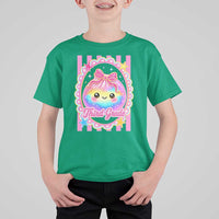Kawaii Third Grade Glitter Dumpling Printed Graphic T Shirt For Kid Cute First Day Back To School for Students Teachers