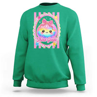 Kawaii Third Grade Glitter Dumpling Printed Graphic Sweatshirt Cute First Day Back To School for Students Teachers