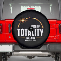 Path of Totality Iceland August 12 2026 Spare Tire Cover Total Solar Eclipse Astronomy Travel Gift