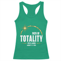 Path of Totality Iceland August 12 2026 Racerback Tank Top Total Solar Eclipse Astronomy Travel Gift
