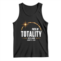 Path of Totality Iceland August 12 2026 Tank Top Total Solar Eclipse Astronomy Travel Gift