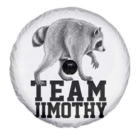 Team Jimothy Viral Seattle Raccoon Spare Tire Cover Vintage Trash Panda Meme Graphic