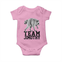 Team Jimothy Viral Seattle Raccoon Baby Onesie Vintage Trash Panda Meme Graphic