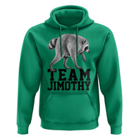 Team Jimothy Viral Seattle Raccoon Hoodie Vintage Trash Panda Meme Graphic
