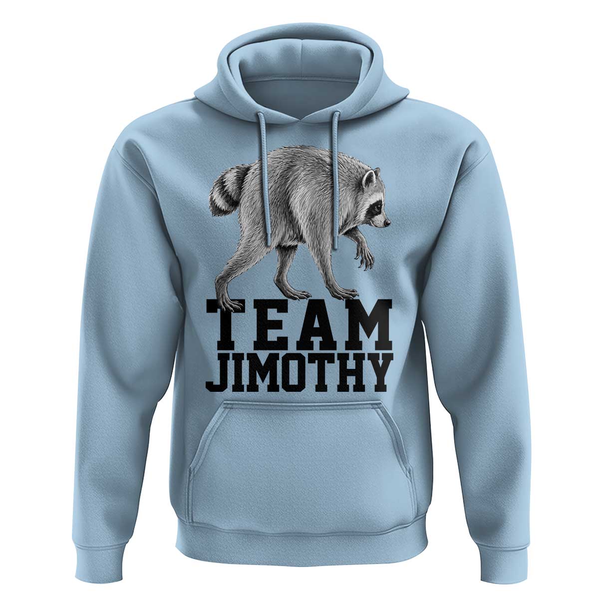 Team Jimothy Viral Seattle Raccoon Hoodie Vintage Trash Panda Meme Graphic
