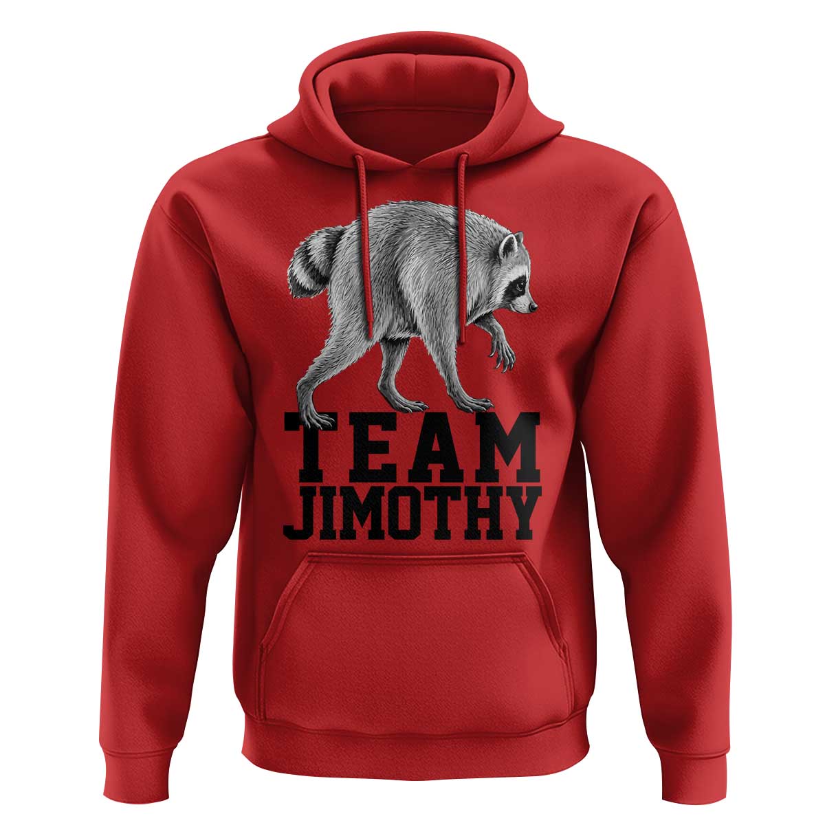 Team Jimothy Viral Seattle Raccoon Hoodie Vintage Trash Panda Meme Graphic