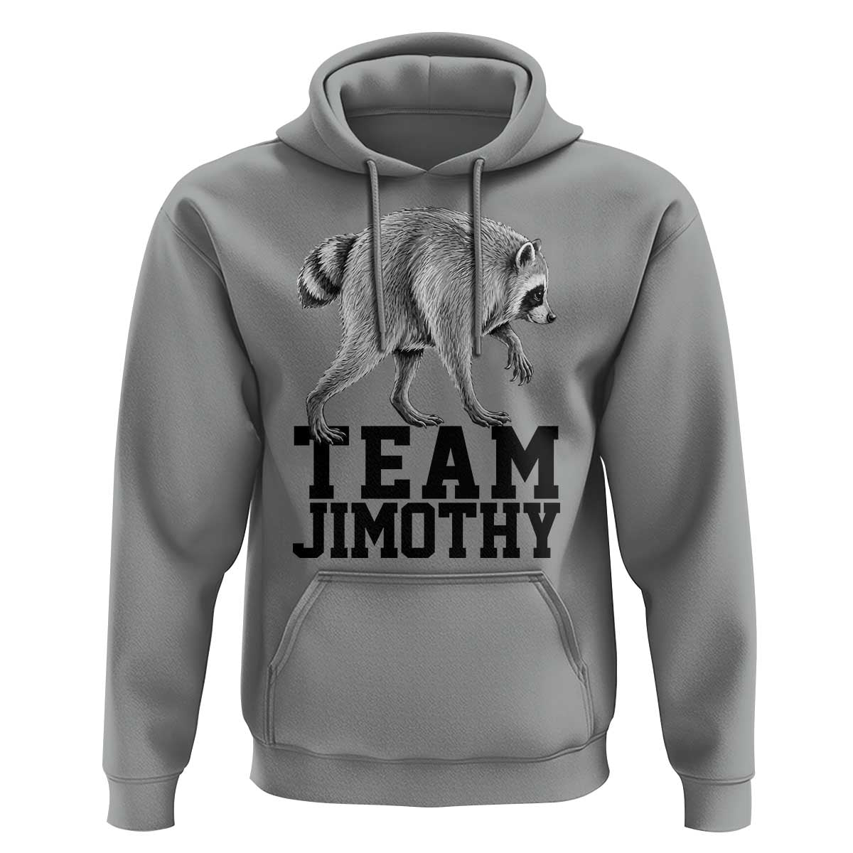 Team Jimothy Viral Seattle Raccoon Hoodie Vintage Trash Panda Meme Graphic