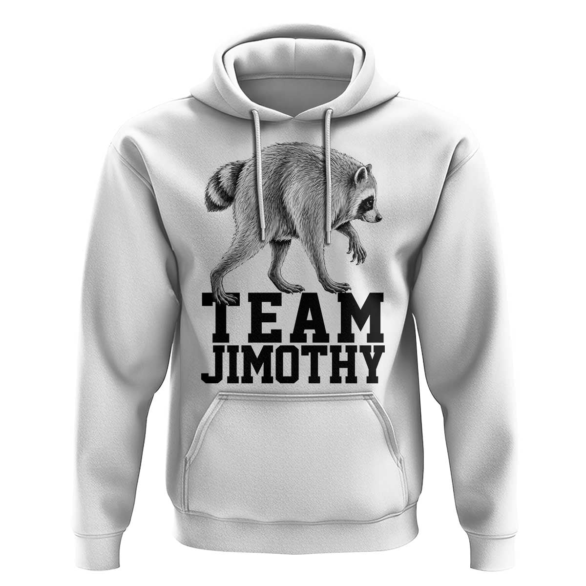 Team Jimothy Viral Seattle Raccoon Hoodie Vintage Trash Panda Meme Graphic