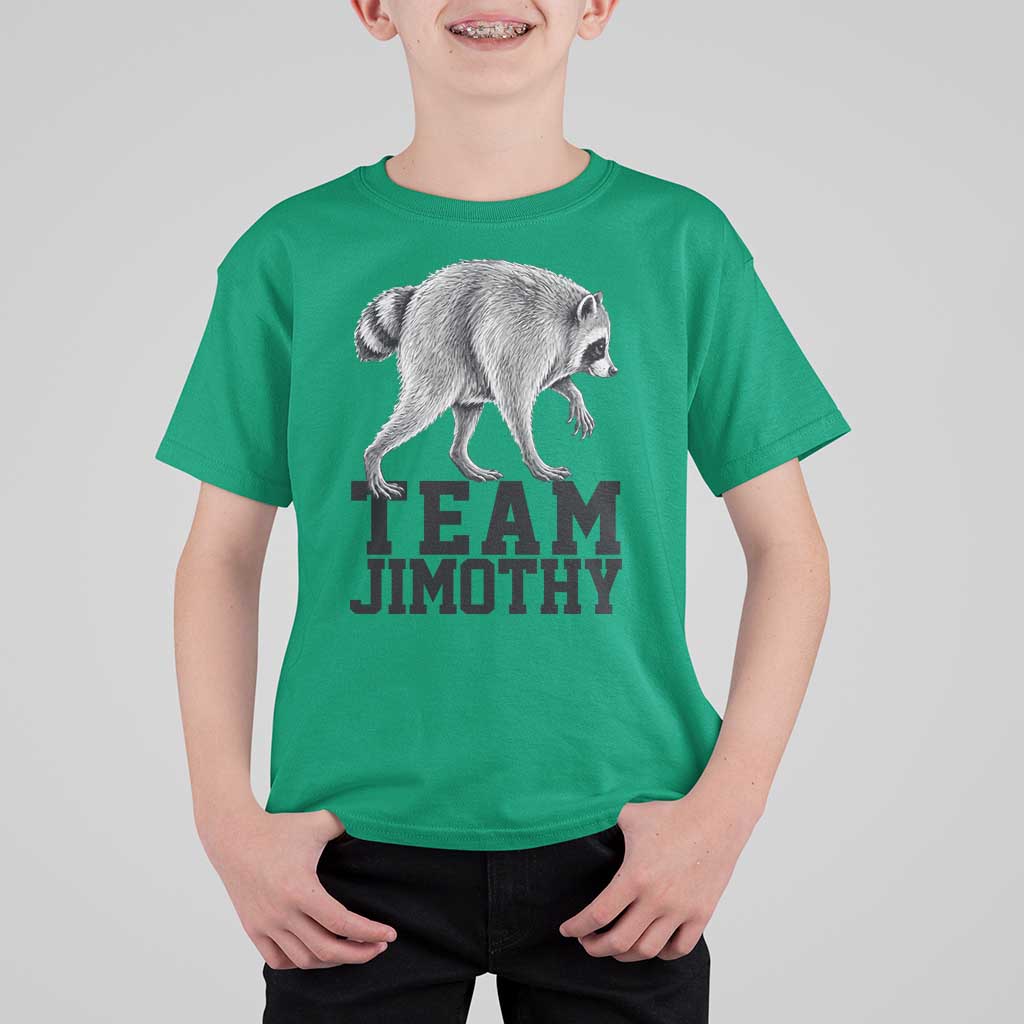 Team Jimothy Viral Seattle Raccoon T Shirt For Kid Vintage Trash Panda Meme Graphic