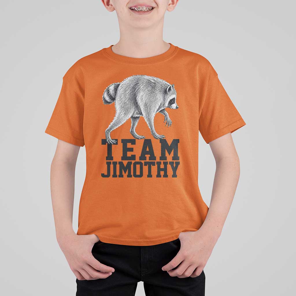 Team Jimothy Viral Seattle Raccoon T Shirt For Kid Vintage Trash Panda Meme Graphic