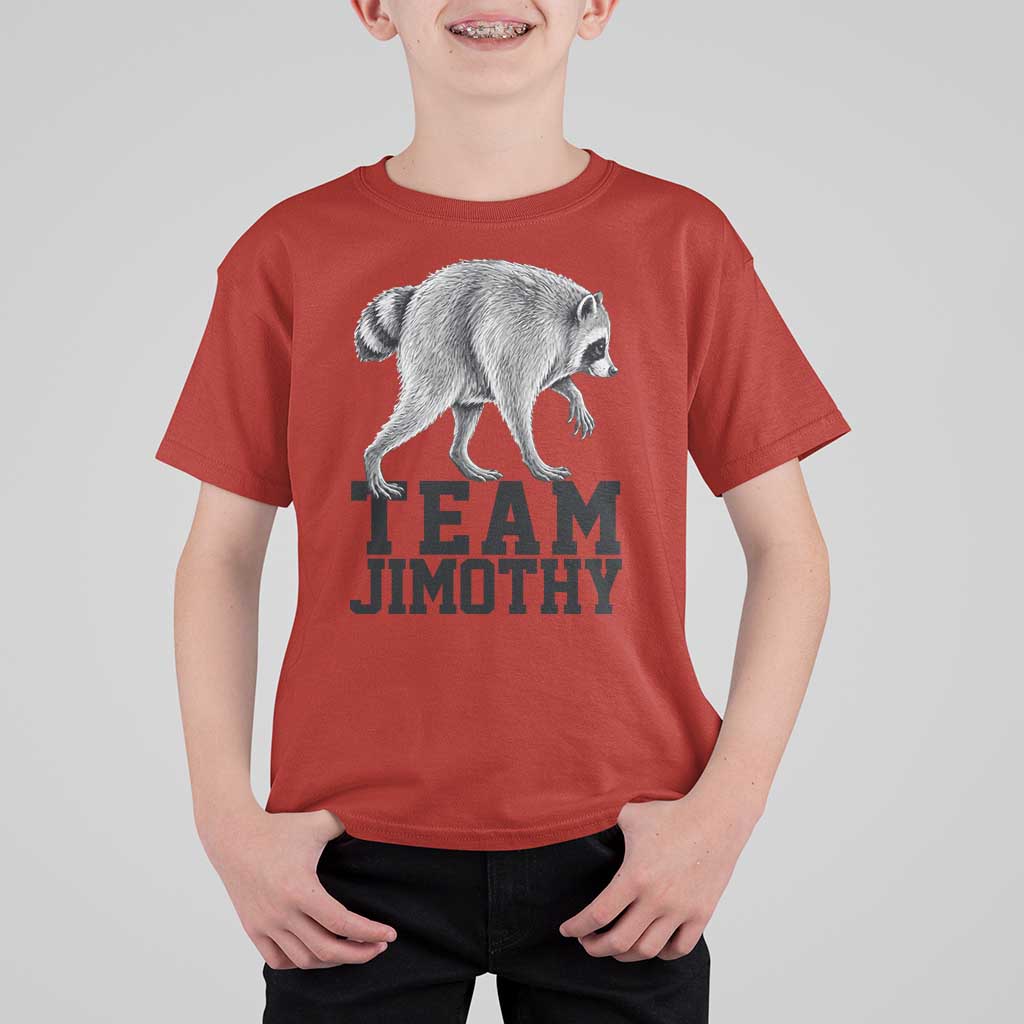 Team Jimothy Viral Seattle Raccoon T Shirt For Kid Vintage Trash Panda Meme Graphic