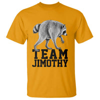 Team Jimothy Viral Seattle Raccoon T Shirt Vintage Trash Panda Meme Graphic