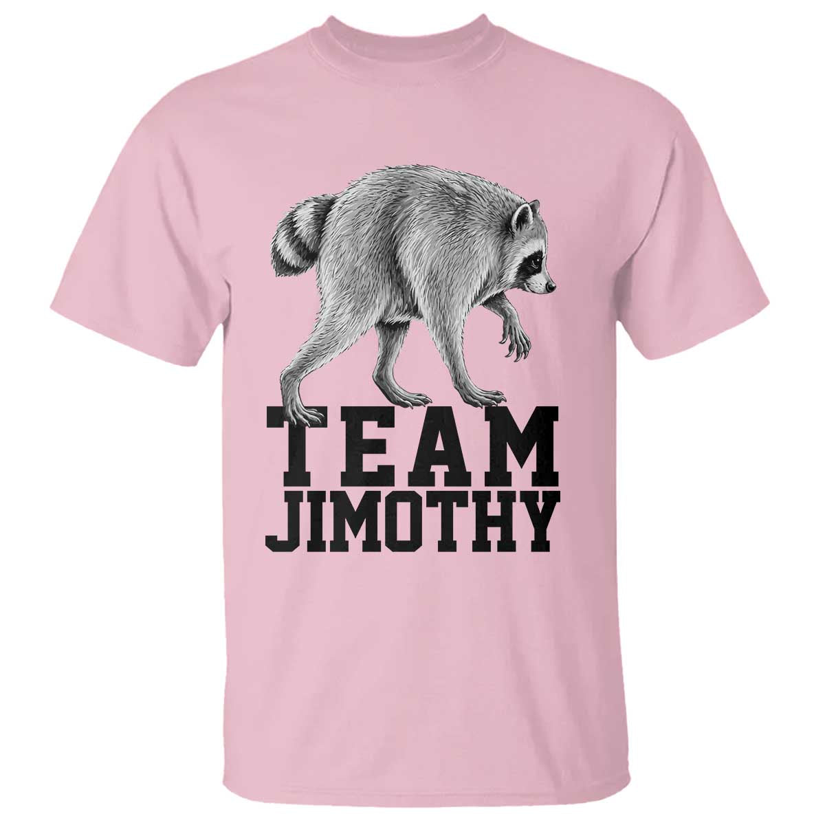 Team Jimothy Viral Seattle Raccoon T Shirt Vintage Trash Panda Meme Graphic