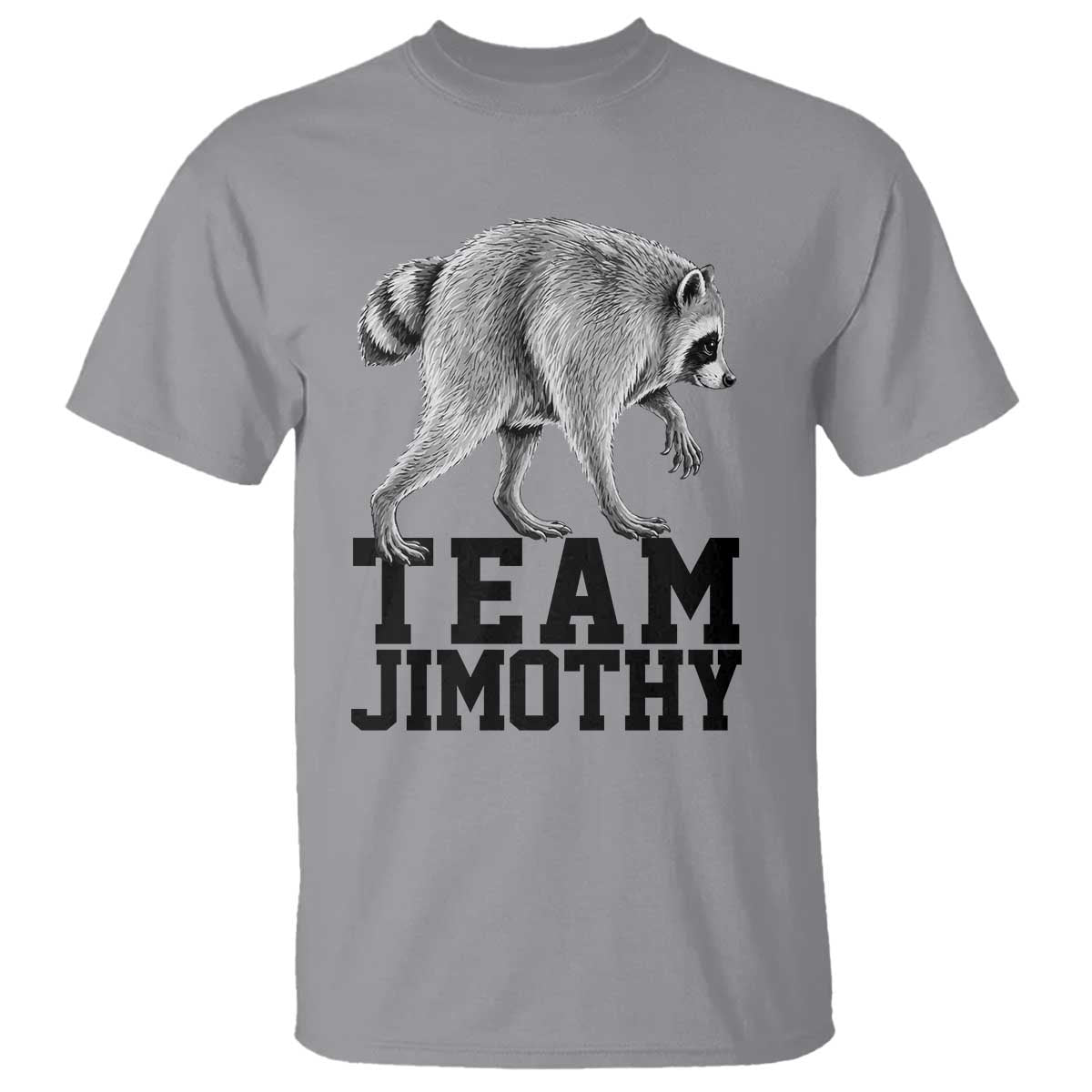 Team Jimothy Viral Seattle Raccoon T Shirt Vintage Trash Panda Meme Graphic