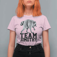 Team Jimothy Viral Seattle Raccoon T Shirt For Women Vintage Trash Panda Meme Graphic