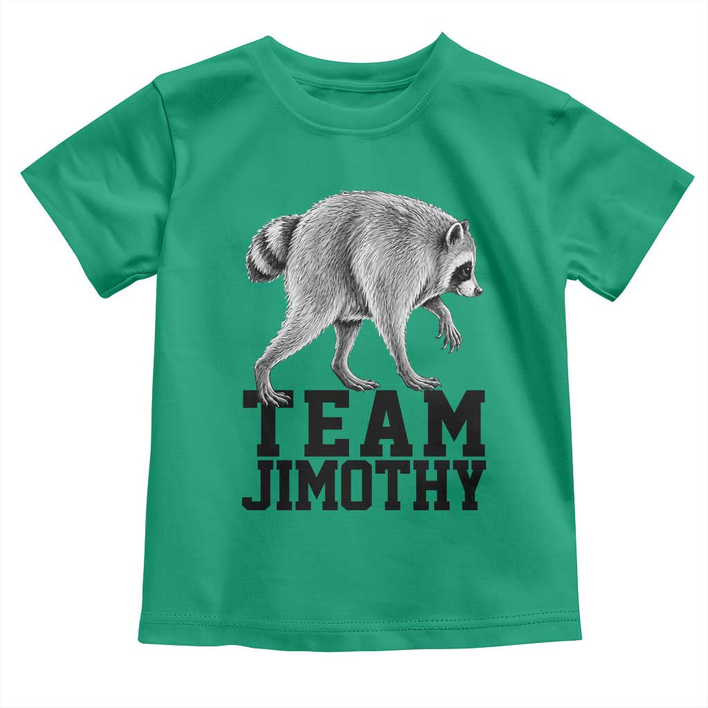 Team Jimothy Viral Seattle Raccoon Toddler T Shirt Vintage Trash Panda Meme Graphic