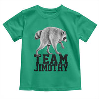 Team Jimothy Viral Seattle Raccoon Toddler T Shirt Vintage Trash Panda Meme Graphic