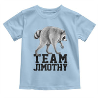 Team Jimothy Viral Seattle Raccoon Toddler T Shirt Vintage Trash Panda Meme Graphic