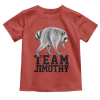 Team Jimothy Viral Seattle Raccoon Toddler T Shirt Vintage Trash Panda Meme Graphic