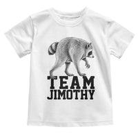 Team Jimothy Viral Seattle Raccoon Toddler T Shirt Vintage Trash Panda Meme Graphic