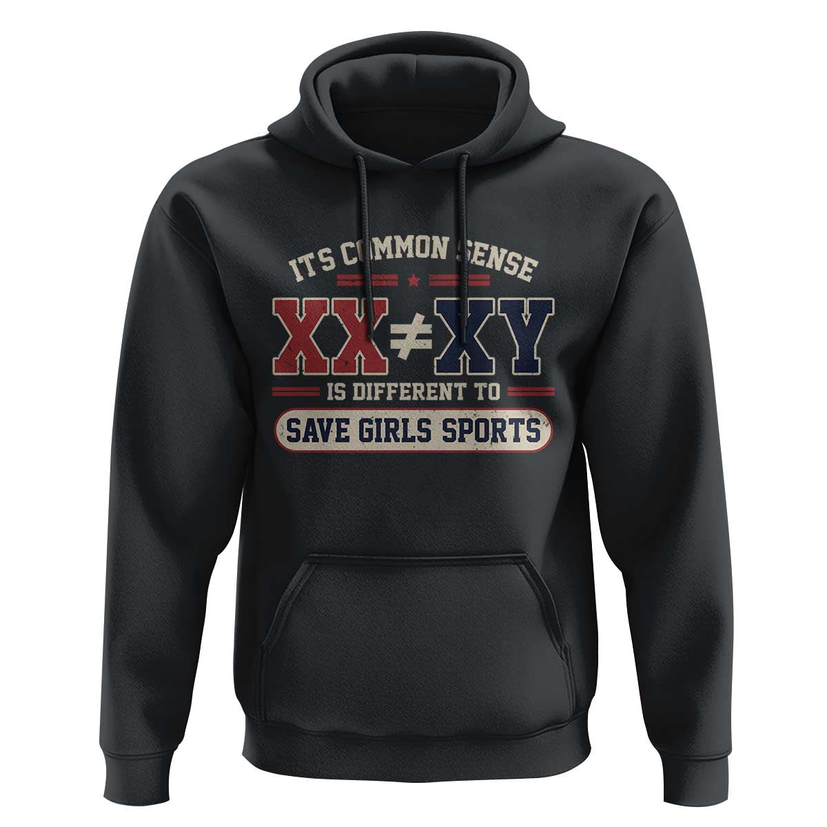 Save Girls Sports XX Does Not Equal XY Hoodie Biological Science Vintage Varsity Athletic Graphic