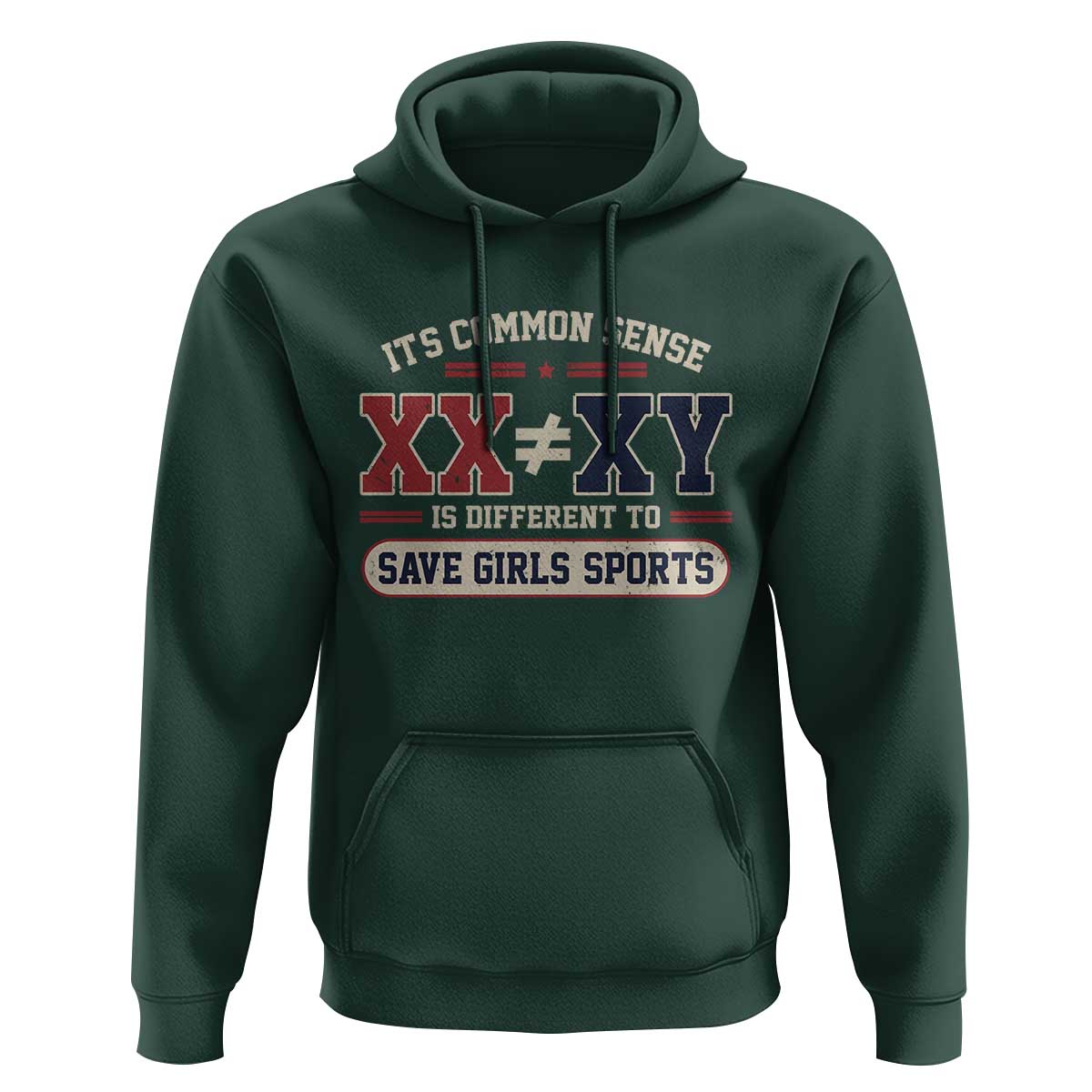 Save Girls Sports XX Does Not Equal XY Hoodie Biological Science Vintage Varsity Athletic Graphic