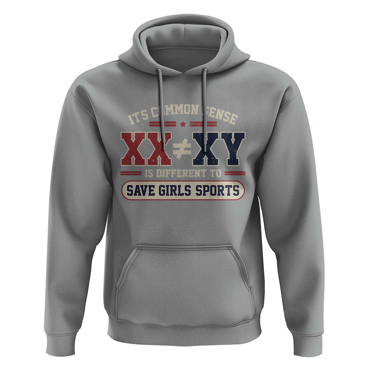 Save Girls Sports XX Does Not Equal XY Hoodie Biological Science Vintage Varsity Athletic Graphic