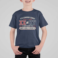 Save Girls Sports XX Does Not Equal XY T Shirt For Kid Biological Science Vintage Varsity Athletic Graphic