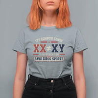 Save Girls Sports XX Does Not Equal XY T Shirt For Women Biological Science Vintage Varsity Athletic Graphic