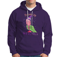 Drinking Witch Hoodie Drink Up Witches Wine Lover - Wonder Print Shop