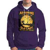 Halloween Witch Hoodie Assuming I'm Just An Old Lady Was Your First Mistake - Wonder Print Shop