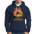 Riding Witch Hoodie Brooms Are For Amateurs Funny Motorbiker - Wonder Print Shop