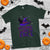 Funny Witch T Shirt Resting Witch Face With Black Cat - Wonder Print Shop