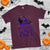 Funny Witch T Shirt Resting Witch Face With Black Cat - Wonder Print Shop
