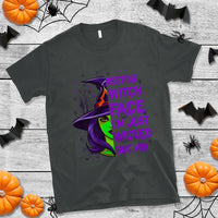 Halloween Witch T Shirt Resting Witch Face I'm Just Wicked That Way - Wonder Print Shop