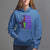 Halloween Witch Hoodie Resting Witch Face I'm Just Wicked That Way - Wonder Print Shop
