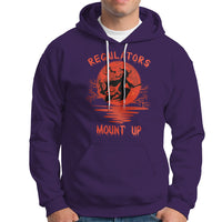 Halloween Witch Hoodie Regulators Mount Up - Wonder Print Shop