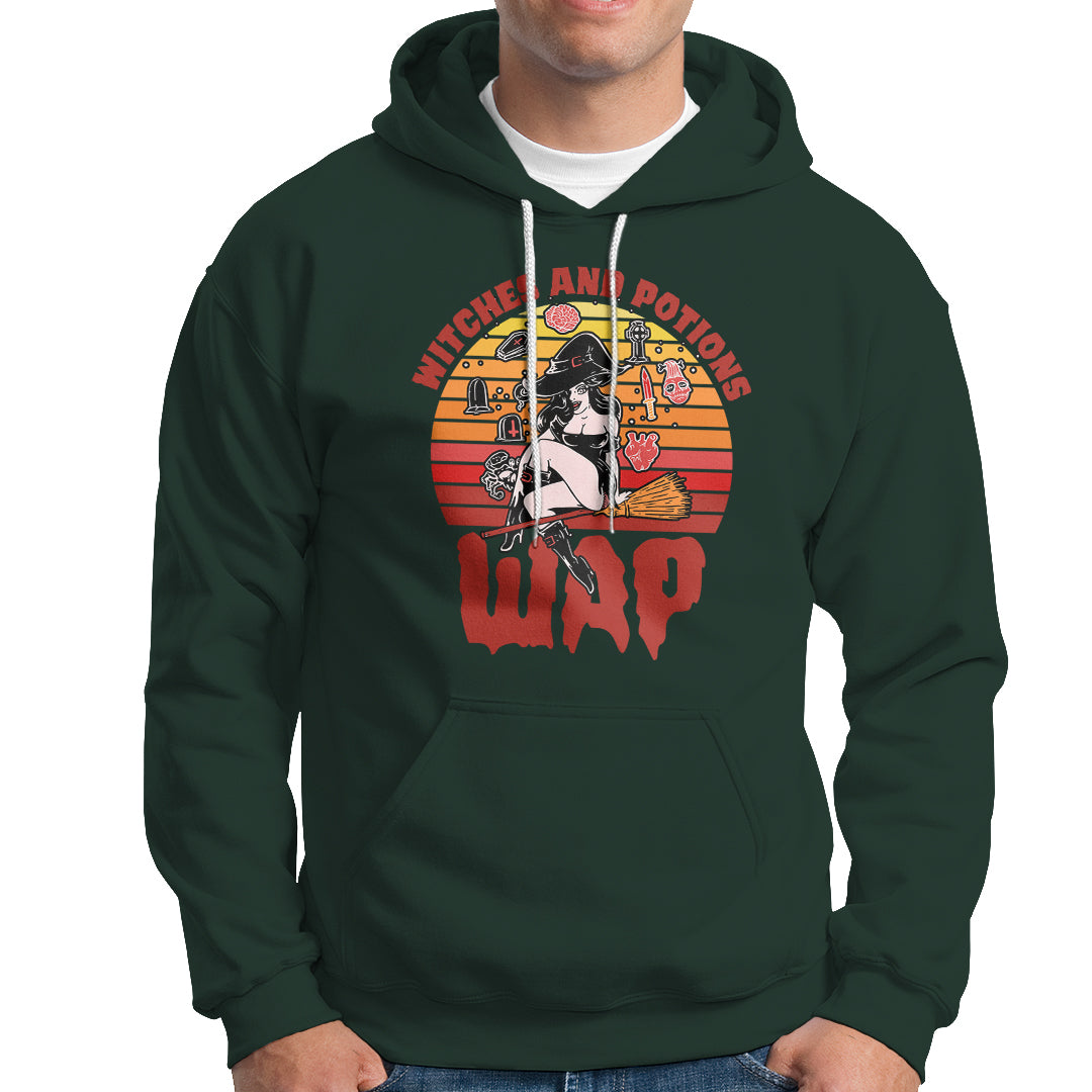 Witch Hoodie WAP Witches And Potions Retro - Wonder Print Shop